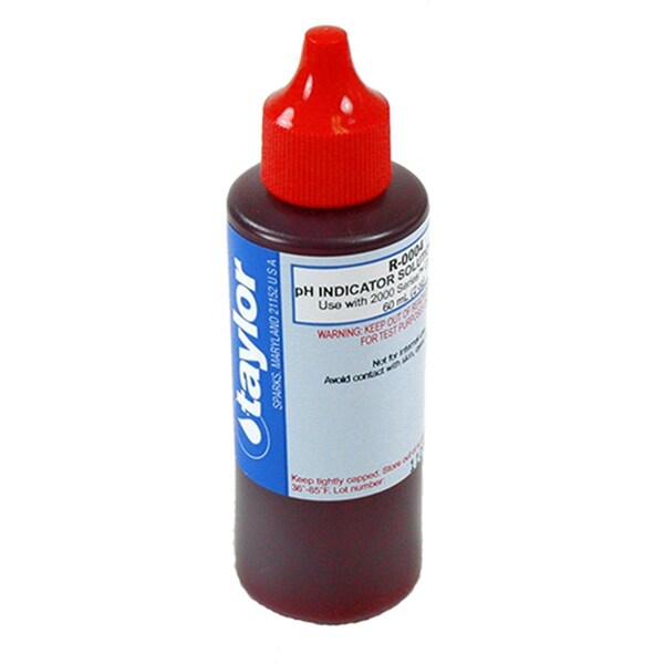 Taylor Technologies R-0004-C-12 2 Oz. Replacement Reagents Ph Indicator No. 4 TA60062 - main